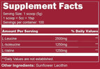 bcaa powder supplement facts