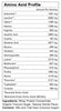 vanilla whey protein amino profile